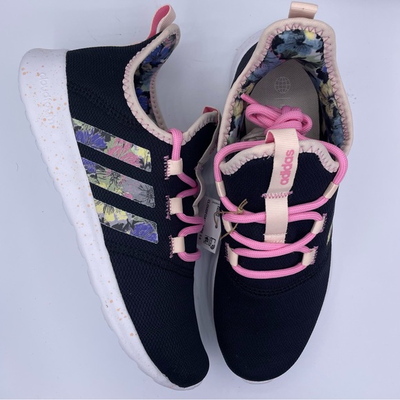 Adidas cloudfoam pure 2.0K running kids sneakers Size 6 - Picture 6 of 14